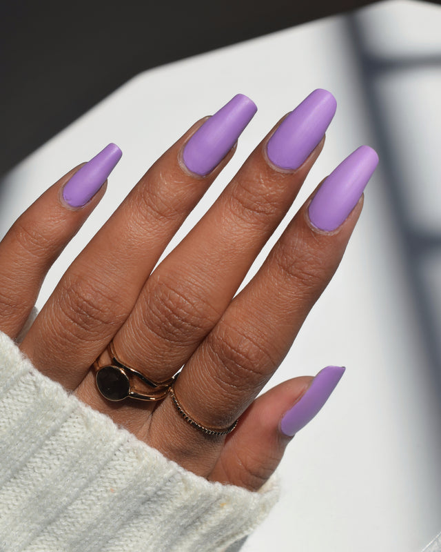 Ongles Top Nails - ✨Matte purple nails✨💜💜💜 | Facebook